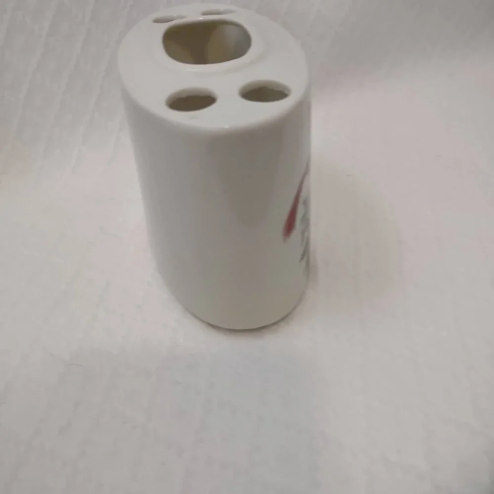 Vintage Toothbrush Holder 4 Hole Toothpaste Slot Bathroom Organizer